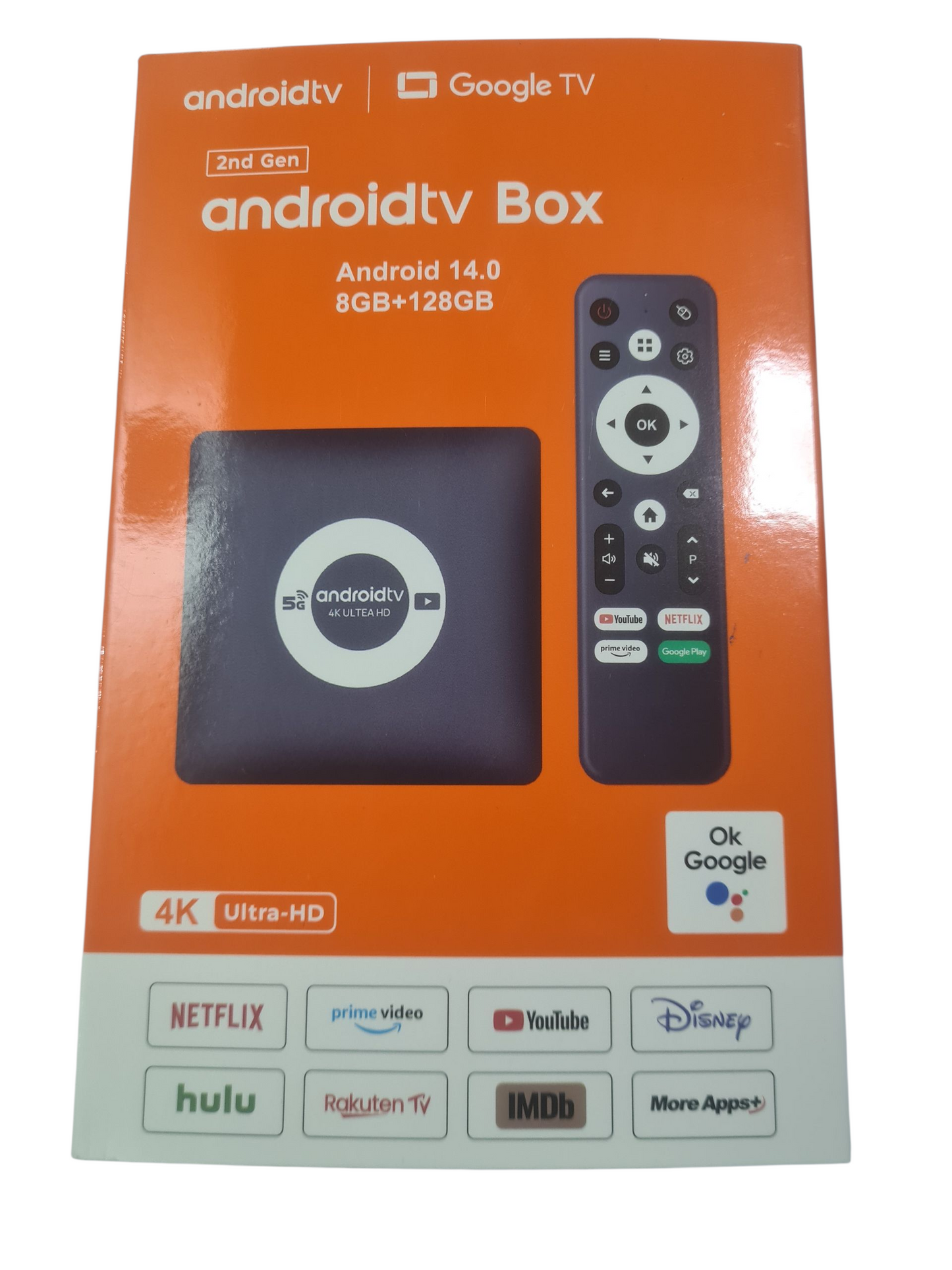 ANDROID TV 4K, VERSION 14.0 CON MAGIS TV INCLUIDO
