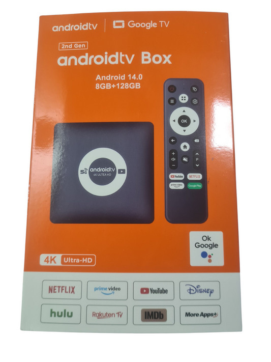 ANDROID TV 4K, VERSION 14.0 CON MAGIS TV INCLUIDO