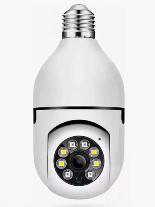 Camara Ampolleta Wifi 5g Seguridad Vigilancia Soquete E27, 360º Grados
